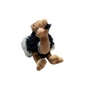 Realistic wild republic ostrich plush